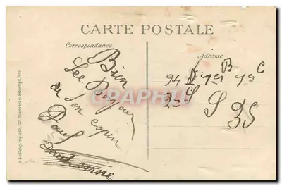 Boulevard dos Italianos — Paris — E. Le Doly, impr. a Sébopol, Paris — Verso