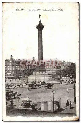 Paris — A Bastilha, Coluna de Julho