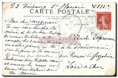 Paris — A Bastilha, Coluna de Julho — Verso