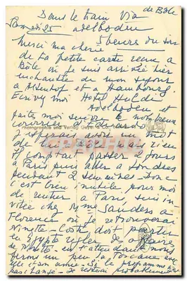 Dziki krajobraz i morze — widok z Bazylei — Fotograficzne i Wydawnictwo Geyser & Co. — nr 11115 — Rewers