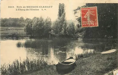 Bois de Meudon-Clamart — L'Étang de l'Ursine — E. Malcut, fot. Paris