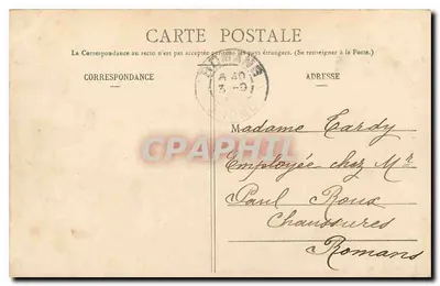 Grenoble - Katedra św. Bruna — kolekcja L. P. — nr 427 — Rewers