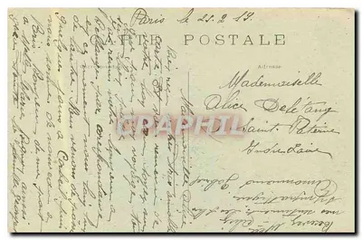 Paryż — Plac Bastilli — Kolumna Lipca — M.J. n°595 — Rewers