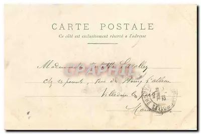Sacré-Cœur de Montmartre — Paris — editor anônimo, n° 134 — Verso