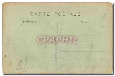 Paris — A Caserna da Torre Maubourg e o Domo dos Inválidos — A.P. n°388 — Verso