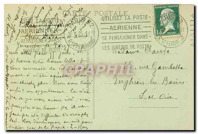 Paryż — Arc de Triomphe i Grobowiec Nieznanego Żołnierza — A. P. 444 — Rewers