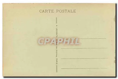Paryż — Arc de Triomphe — wydawca A. L. (A. Leconte) — Rewers