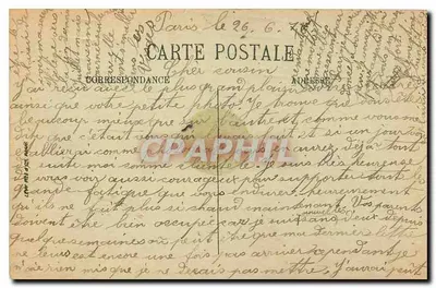 Parigi — La Fontaine de Carpeaux — LL — Verso