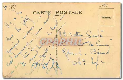 PARIS — Le Panthéon — The Panthéon — éditeur CPAPHIL, n° 39 — Verso
