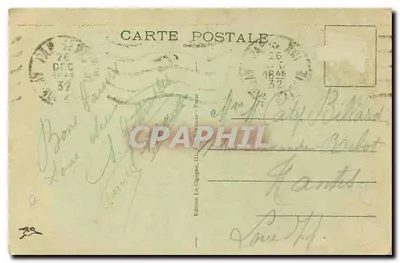 Paris - The Tuileries Garden — Publisher Bellard, n°150 — Back