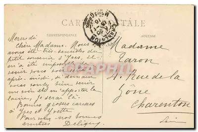 PARIS — Vista Geral do Pont Alexandre III — G. M. editor, n° 172 — Verso