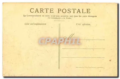 Paris — A Madeleine — Editor não identificado, número de série não visível — Verso