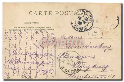 Paryż — Wielki Pałac na Champs-Élysées — B.L.D. nr 55 — Rewers
