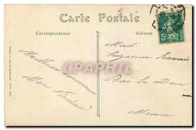 Paris — A Porta Saint-Denis — ND. Fot. — Verso