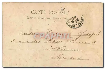 Paris - A Fonte de São Miguel — A. Tarido, Paris, n°10 — Verso