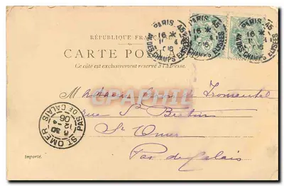 Igreja da Trindade — Paris — Editor P. S. à D. P. M. fot. 39 — Verso
