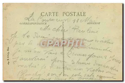 Paryż – Metropolitain – Most Austerlitz — Wydawca E.D., nr 4274 — Rewers