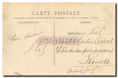 PARIS — Parque de las Buttes-Chaumont — B. F. Paris, n°37 — Reverso