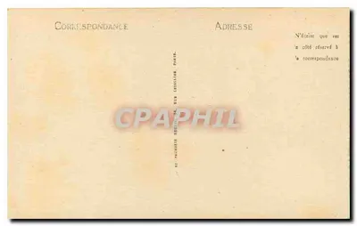 Panorama Paryża - Widok z północy z katedry Notre-Dame - ND - N°368 — Rewers