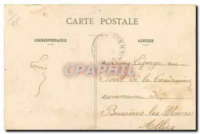 Paris - No Bois de Boulogne - O Belvedere e o Lago — Verso