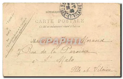 Paris — L'Écluse de la Monnaie — éditeur LL — Achterkant