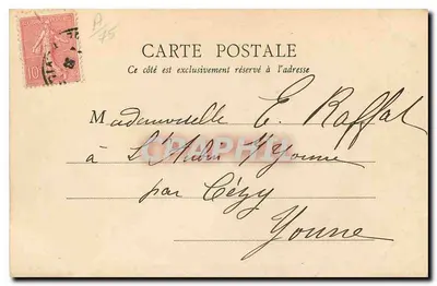 PARIS — Jardins das Tuileries e o Louvre — Editor de Fournes, n°58 — Verso