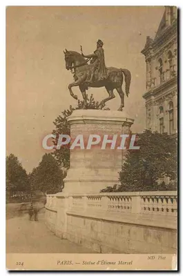 PARYŻ. — Statua Étienne Marcel — ND Phot