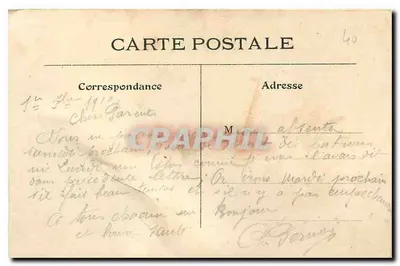 A Seine através de Paris — O Ponte das Tournelles — Editor A. J. C. Paris — Verso