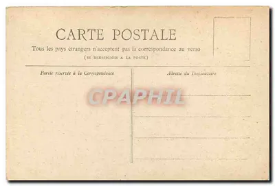 PARIS — Monument de Gambetta — Collection Petit Journal — Verso