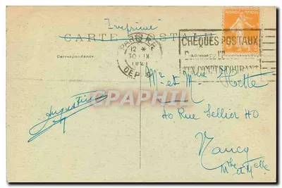 PARIS — La Bourse — C.M. n°221 — Verso