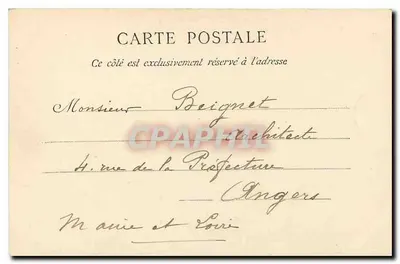 Paris — Fontaine Médicis — éditeur anonyme, n° 63 — Verso