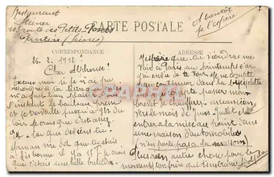 Paris. Capela e Túmulo de Napoleão nos Inválidos — LL. — n° 885 — Verso