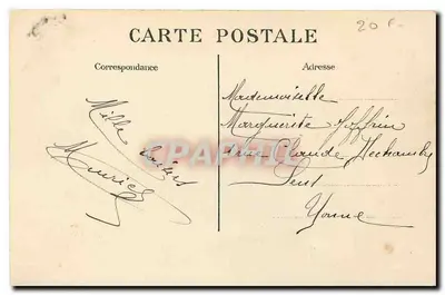 Parigi - Buttes-Chaumont - La Salita al Belvedere — editore non identificato, numero di serie 315 — Verso