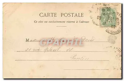 Paris - Jardim de Acclimação - O Pombal — Verso