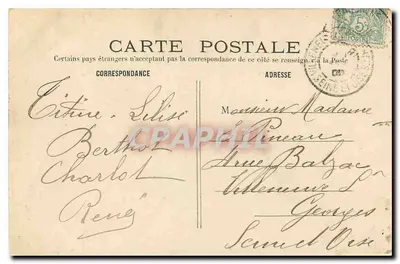 PARIS — O Bois de Boulogne no inverno — C. M. n° 100 — Verso