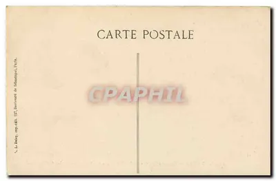PARIS — Perspectiva sobre a Seine, Tomada do Pont du Carrousel — L. Deley, Paris — Verso