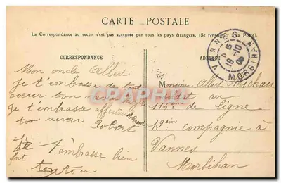 Bois de Vincennes — A Porta Amarela — Hérie & Prousset, n°999 — Verso