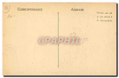 La Madeleine, em PARIS — editor Série B.P., n° 1134 — Verso