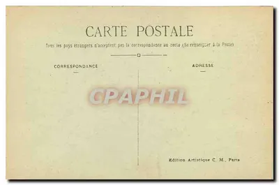 Paryż (8e arrt) — Arc de Triomphe de l'Étoile — Édition Artistique C. M. — Rewers