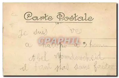 Paryż — Arc de Triomphe i Place de l'Étoile — A. P. — Rewers