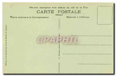 Monumento del Generale Duroc — Hotel des Invalides, Vestibolo della Cripta — L. Boisson, fot.-editore Parigi — Verso