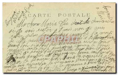 Paryż — Ogólny widok mostu Alexandre III — C. M. n° 172 — Rewers