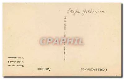 Paryż — Katedra Notre-Dame — Fronton, pentury. Prawy portal — ND — Rewers