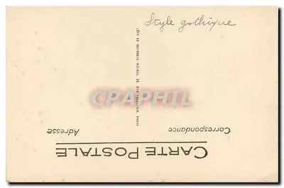 Paryż - Katedra Notre-Dame - I.I. - Wydawca: Éd. et Serrureux Réunis, 44 rue Taittinger, Paryż — Rewers