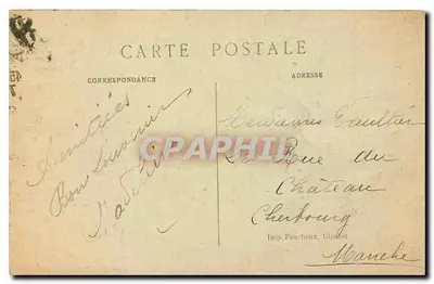 Paryż — Kościół Madeleine — L. D. — Rewers