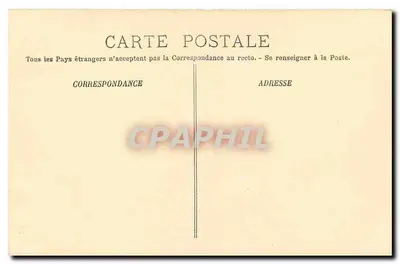 PARIS — Het Park Monceau — LL. — n° 250 — Achterkant