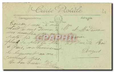 PARIS (1er) — A Fonte de Carpeaux — LL — Verso
