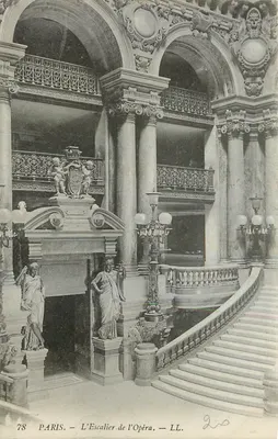 PARIS — A Escada do Ópera — LL. — n° 78