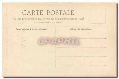 Belvédère der Buttes-Chaumont — Paris — Sammlung Petit Journal — Rückseite