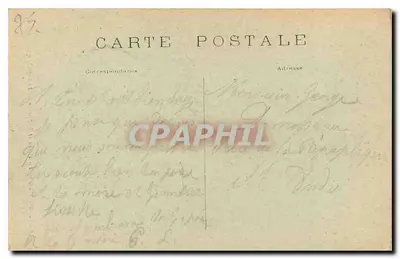 Paryż – Plac i Statua Republiki — C.M. nr 1381 — Rewers